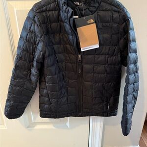 The North Face Black Quilted Thermoball Jacket Size XXS 5